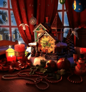 футаж новогодний 14